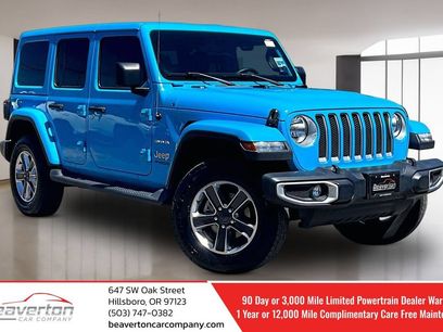 Used 2021 Jeep Wrangler Unlimited Sahara