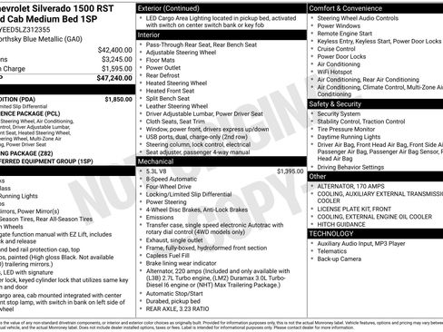 Used 2020 Chevrolet Silverado 1500 RST w/ Texas Edition AWD/4WD image 28