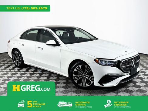 Used 2024 Mercedes-Benz E 350 4MATIC Sedan w/ Winter Package image 1