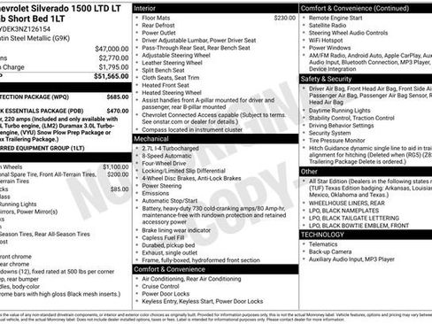 Used 2022 Chevrolet Silverado 1500 LT w/ Bed Protection Package image 2