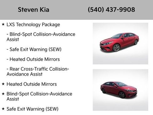 Certified 2024 Kia Forte LXS w/ LXS Technology Package FWD image 8