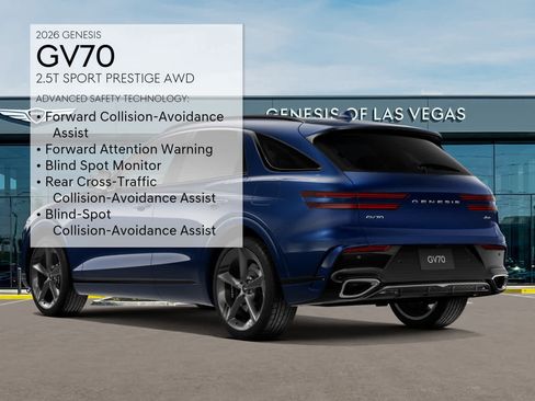 New 2026 Genesis GV70 2.5T Sport Prestige AWD/4WD image 7