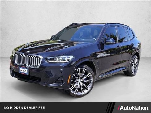 Used 2022 BMW X3 xDrive30i w/ M Sport Package 2 AWD/4WD image 1