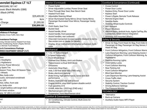 Used 2024 Chevrolet Equinox LT FWD image 38