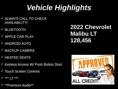 Used 2022 Chevrolet Malibu LT FWD image 9