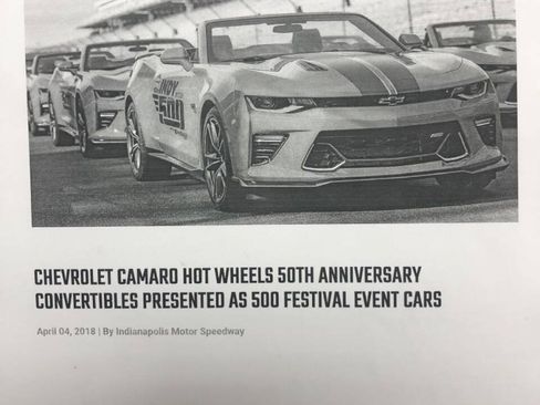 Used 2018 Chevrolet Camaro SS w/ Hot Wheels Edition RWD image 47