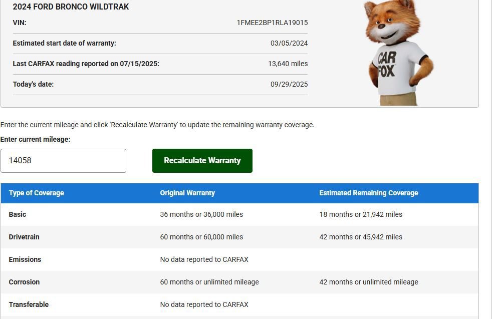 Used 2024 Ford Bronco Wildtrak AWD/4WD image 52