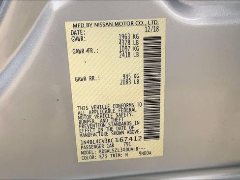 Used 2019 Nissan Altima 2.5 SR image 32