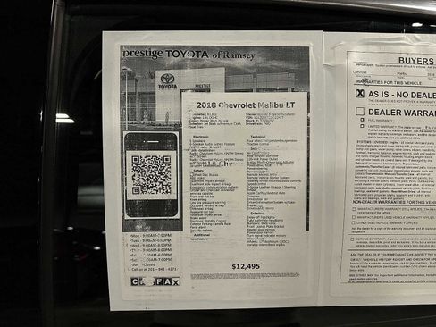 Used 2018 Chevrolet Malibu LT image 13