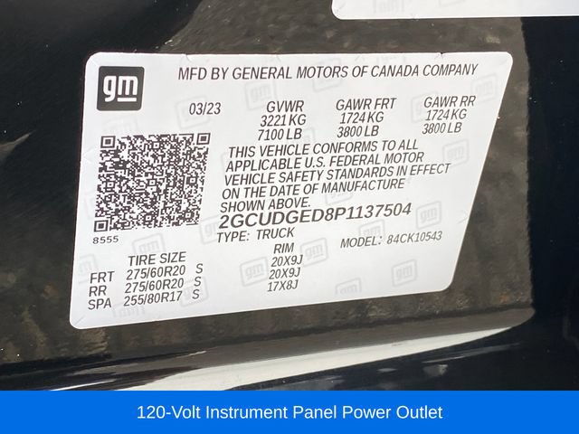Certified 2023 Chevrolet Silverado 1500 LTZ AWD/4WD image 28