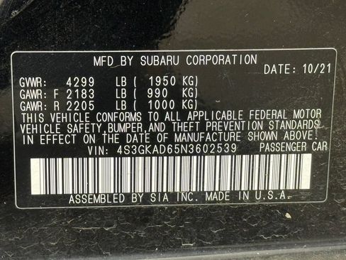 Used 2022 Subaru Impreza 2.0i Premium AWD/4WD image 43