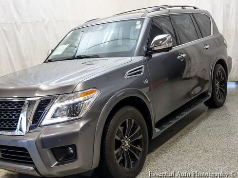 Used 2019 Nissan Armada Platinum w/ Captain's Chairs Package AWD/4WD image 4
