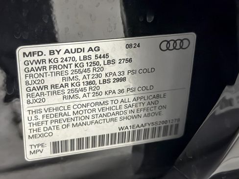 Used 2025 Audi Q5 2.0T Premium Plus w/ Premium Plus Package AWD/4WD image 27