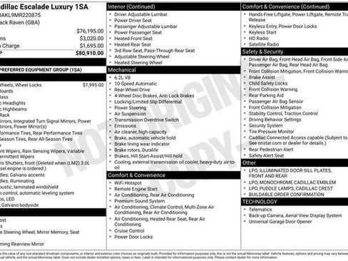 Used 2021 Cadillac Escalade Luxury image 3