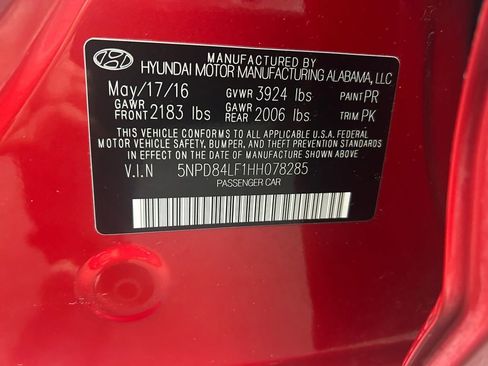 Used 2017 Hyundai Elantra Limited w/ Limited Ultimate Package 05 image 34