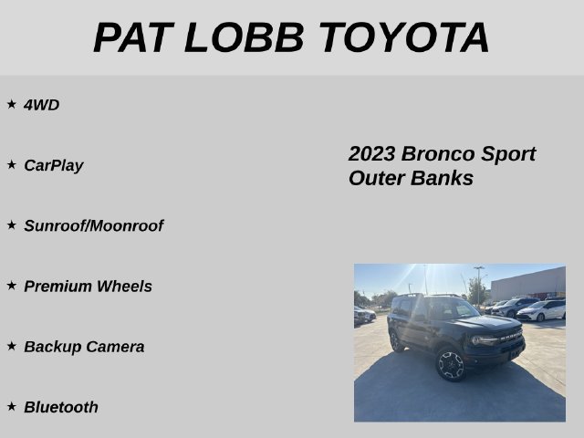 Used 2023 Ford Bronco Sport Outer Banks w/ Tech Package AWD/4WD image 11