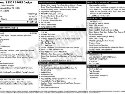 Used 2025 Lexus IS 350 F Sport image 28