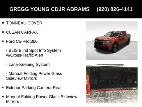 Used 2022 Ford Maverick Lariat w/ Lariat Luxury Package image 7