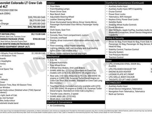 Used 2016 Chevrolet Colorado LT w/ Midnight Edition AWD/4WD image 22