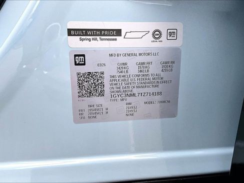 New 2026 Cadillac Vistiq Sport w/ LPO, Floor Liner Package AWD/4WD image 13