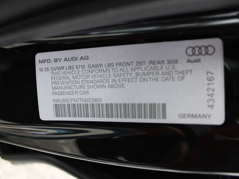 Used 2026 Audi A6 Premium Plus w/ Premium Plus Package AWD/4WD image 53