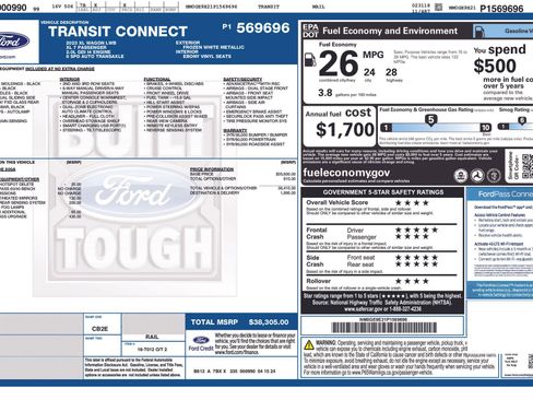 Used 2023 Ford Transit Connect XL image 32