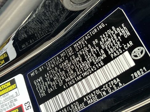 Used 2021 Toyota Camry XSE FWD image 33