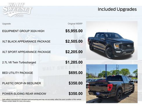 Certified 2023 Ford F150 XLT w/ Equipment Group 302A High image 11