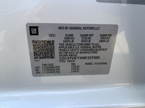 Used 2021 Chevrolet Silverado 3500 LTZ w/ LTZ Plus Package AWD/4WD image 36