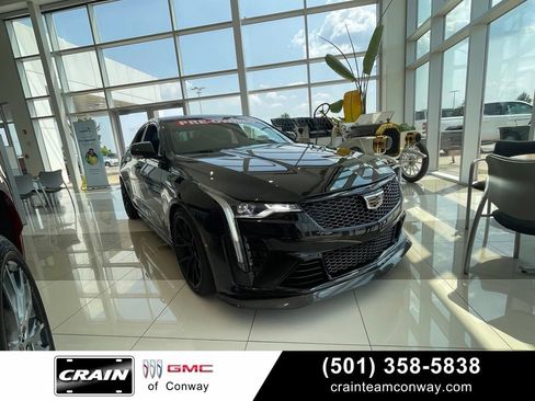 Used 2024 Cadillac CT4 V Blackwing w/ Driver Assist Package RWD image 1