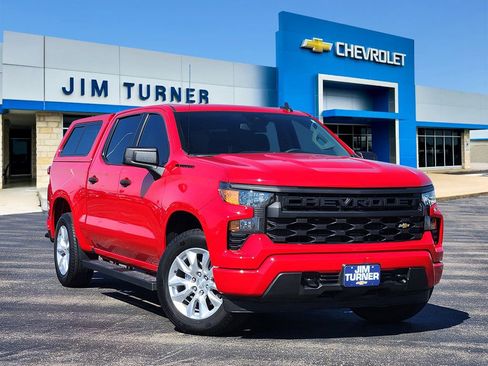 Certified 2023 Chevrolet Silverado 1500 Custom w/ LPO, Dark Essentials Package image 1