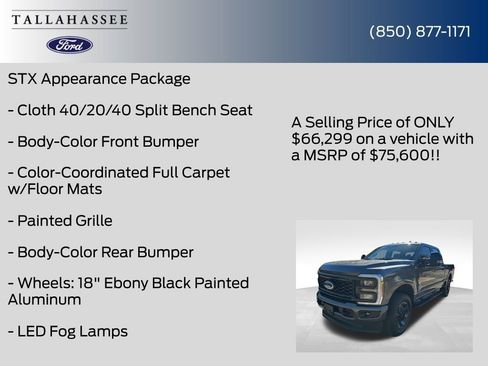 New 2026 Ford F250 XL w/ STX Appearance Package image 13