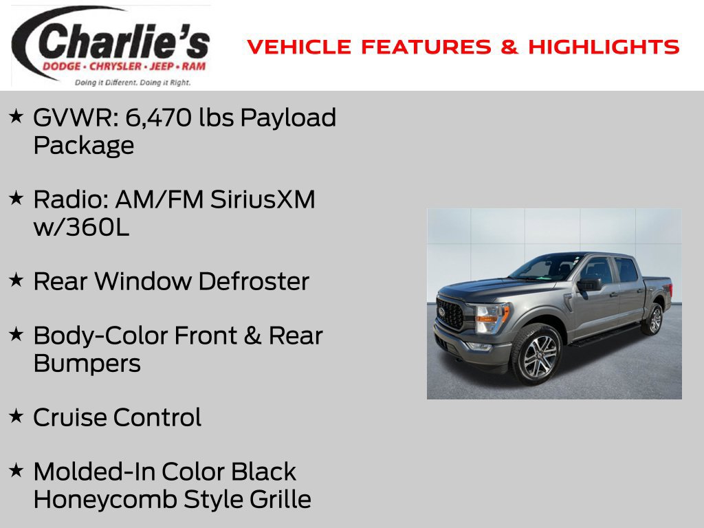 Used 2022 Ford F150 XL w/ STX Appearance Package AWD/4WD image 20