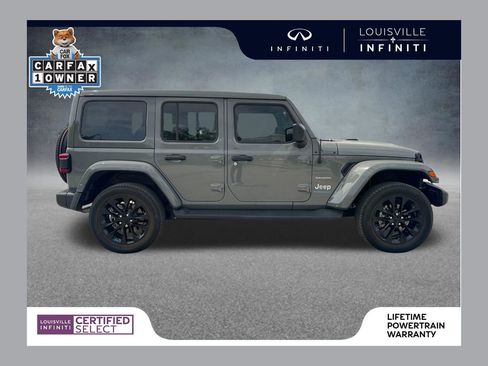 Used 2023 Jeep Wrangler Unlimited Sahara w/ Cold Weather Group AWD/4WD image 1