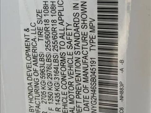 New 2025 Honda Pilot EX-L image 17