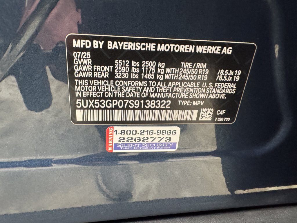 Certified 2025 BMW X3 xDrive30i w/ Premium Package AWD/4WD image 31