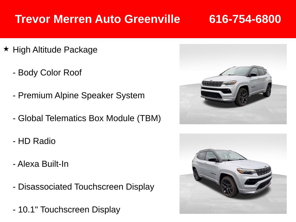 Used 2024 Jeep Compass Limited w/ High Altitude Package AWD/4WD image 37