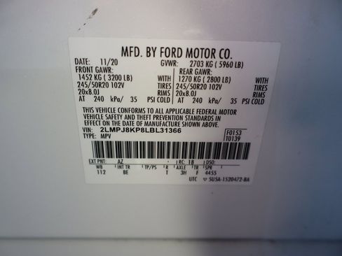 Used 2020 Lincoln Nautilus Reserve image 46