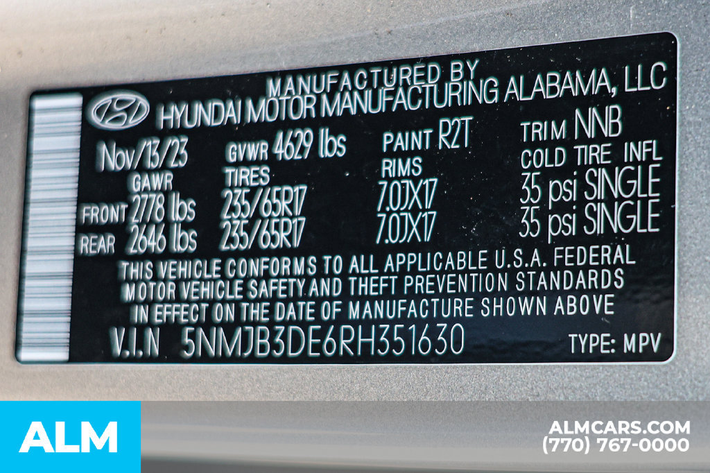 Used 2024 Hyundai Tucson SEL FWD image 58