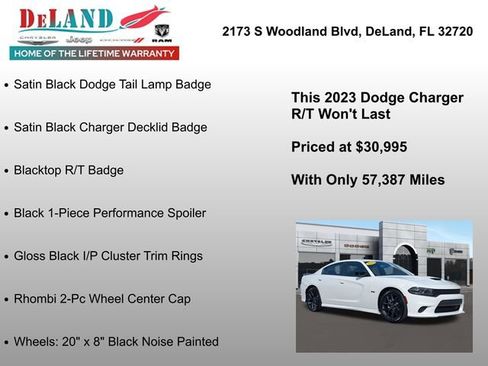 Used 2023 Dodge Charger R/T w/ Blacktop Package image 18