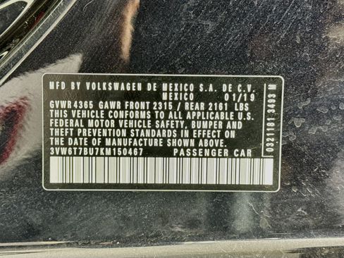 Used 2019 Volkswagen Jetta GLI FWD image 31