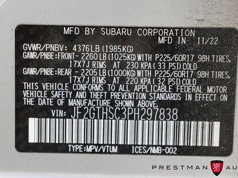 Used 2023 Subaru Crosstrek 2.5i Sport AWD/4WD image 42