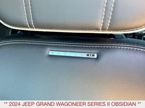 Certified 2024 Jeep Grand Wagoneer Series II Obsidian w/ Quick Order Packagew 28T AWD/4WD image 14