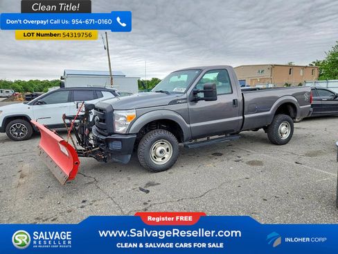 Used 2013 Ford F350 XL w/ Snow Plow Prep Pkg AWD/4WD image 1