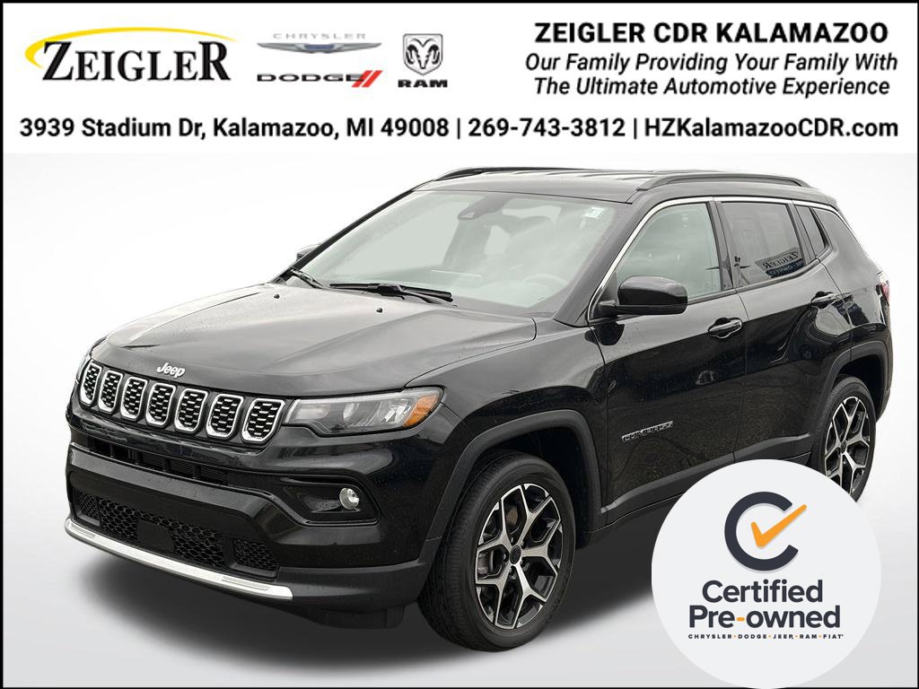 Certified 2025 Jeep Compass Limited AWD/4WD image 1