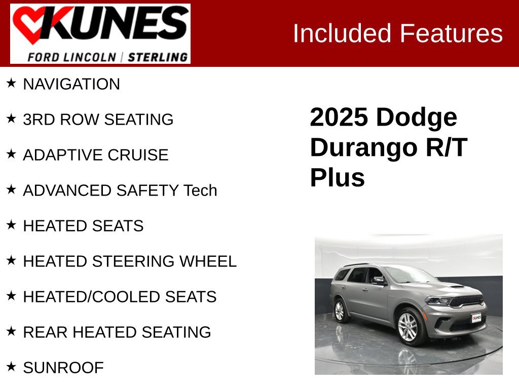 Used 2025 Dodge Durango R/T AWD/4WD image 2