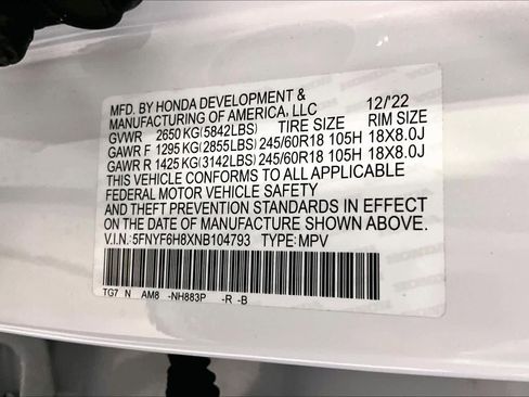 Used 2022 Honda Pilot TrailSport image 36