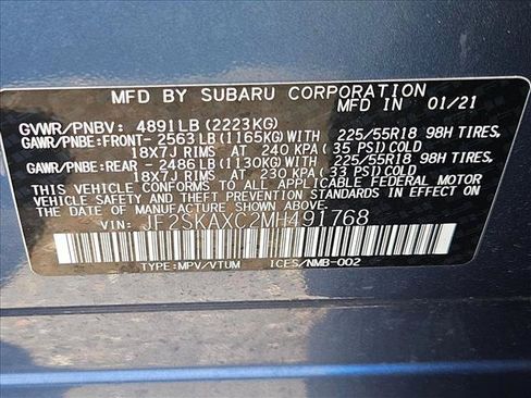 Used 2021 Subaru Forester Touring w/ Popular Package #2 AWD/4WD image 27