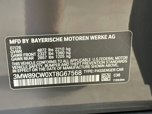 New 2026 BMW 330i xDrive Sedan w/ M Sport Package AWD/4WD image 48