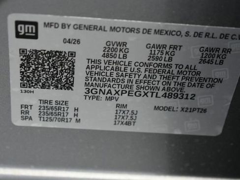 New 2026 Chevrolet Equinox LT w/ Convenience Package II AWD/4WD image 34